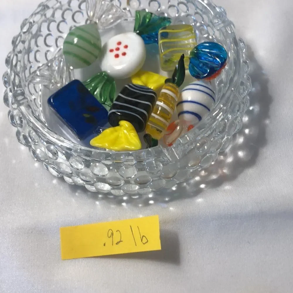 Vintage Glass Ashtray/Trinket Tray Non Smoking Home 4 3/4” X 1 1/4”